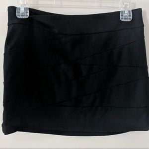 Express Black Skirt Size 0